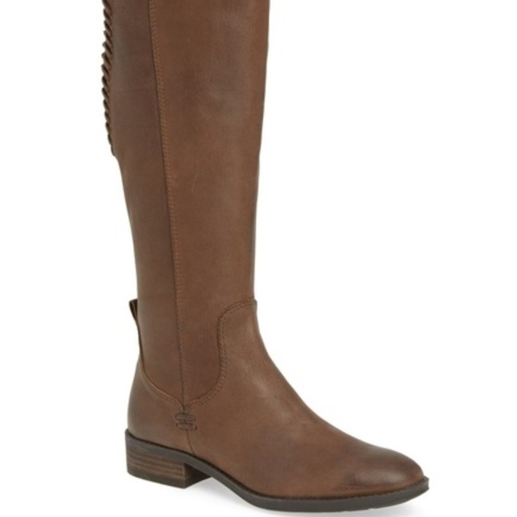 Vince Camuto Dark Taupe Brown Boots - Picture 4 of 5